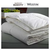 威斯汀五星级酒店春秋白鹅绒被芯面四季 被子羽绒被