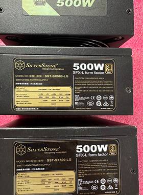 配件银欣 SST-SX500-LG 500W 80plus议价