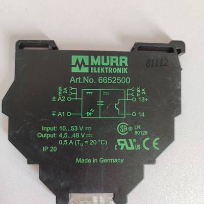 配件MURR穆尔 6652500 继电器8-拍议价