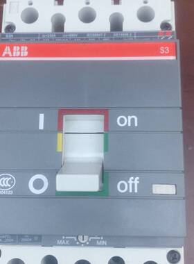 配件ABB塑壳断路器SACE S3N S3H 3P4P80A10议价