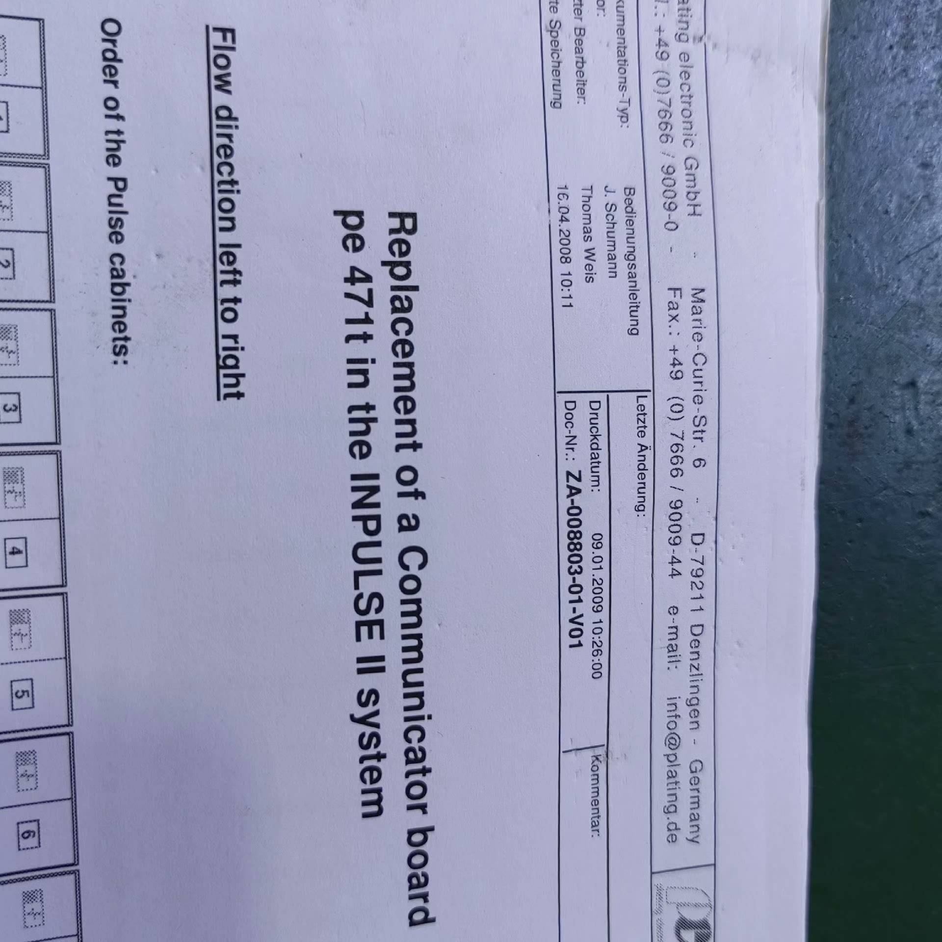 配件pe471t  replacement of a commu议价