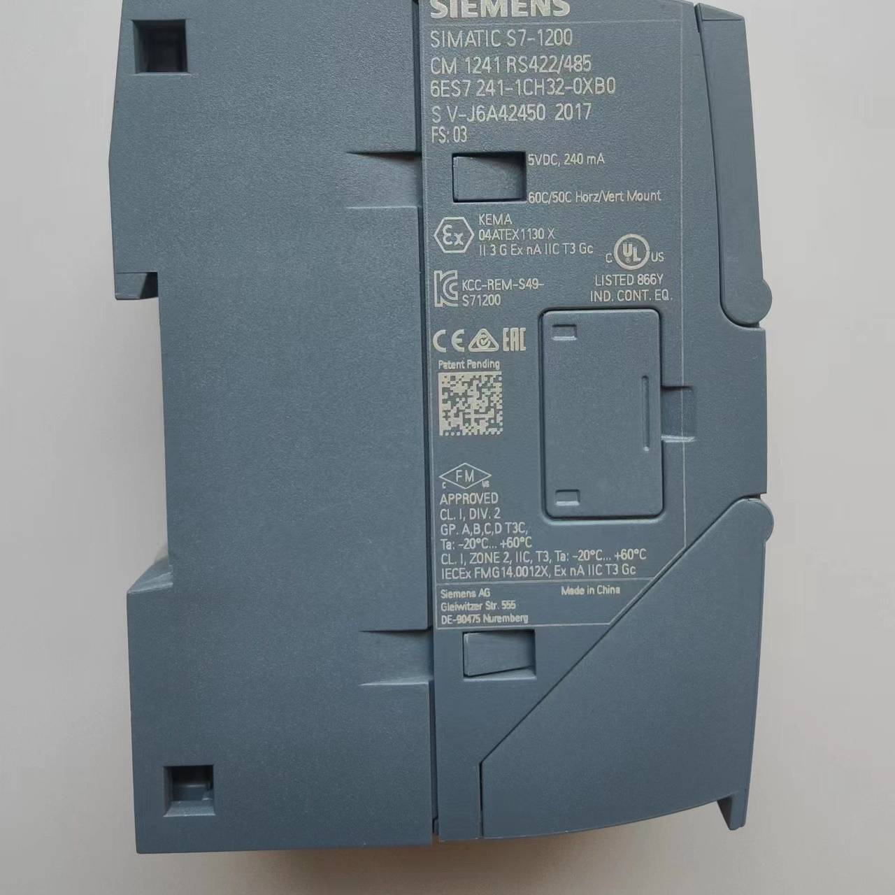 配件241-1CH32-0XB0 CM 1241 RS422/4议价