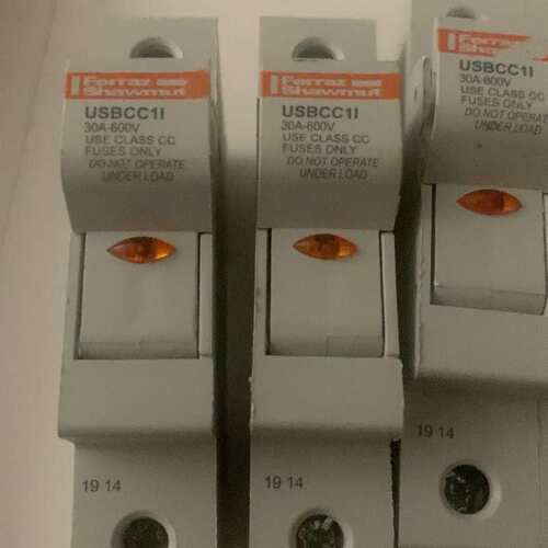 议价Ferraz Shawmut USBCC1I保险丝底座带指示