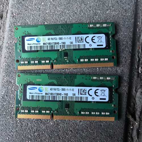 议价4GB DDR3 1600MHz内存条 拆机下来的