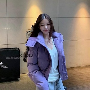 时髦加厚保暖棉袄 棉服外套女冬季 宽松连帽可拆卸长 短款