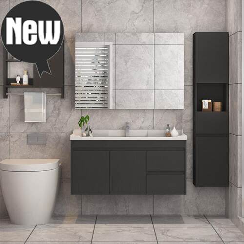 黑白浴柜价格 黑白浴柜图片 星期三