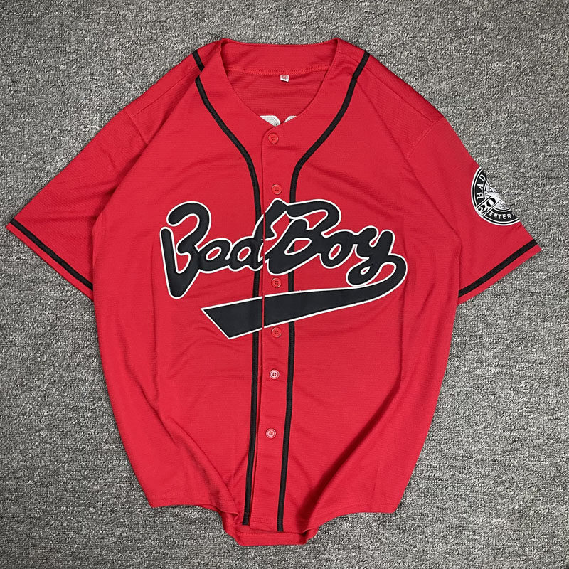 아메리칸 힙합 다용도 랩 힙합 미드길이 대형 가디건 야구 유니폼 힙합 저지 BBOY 커플