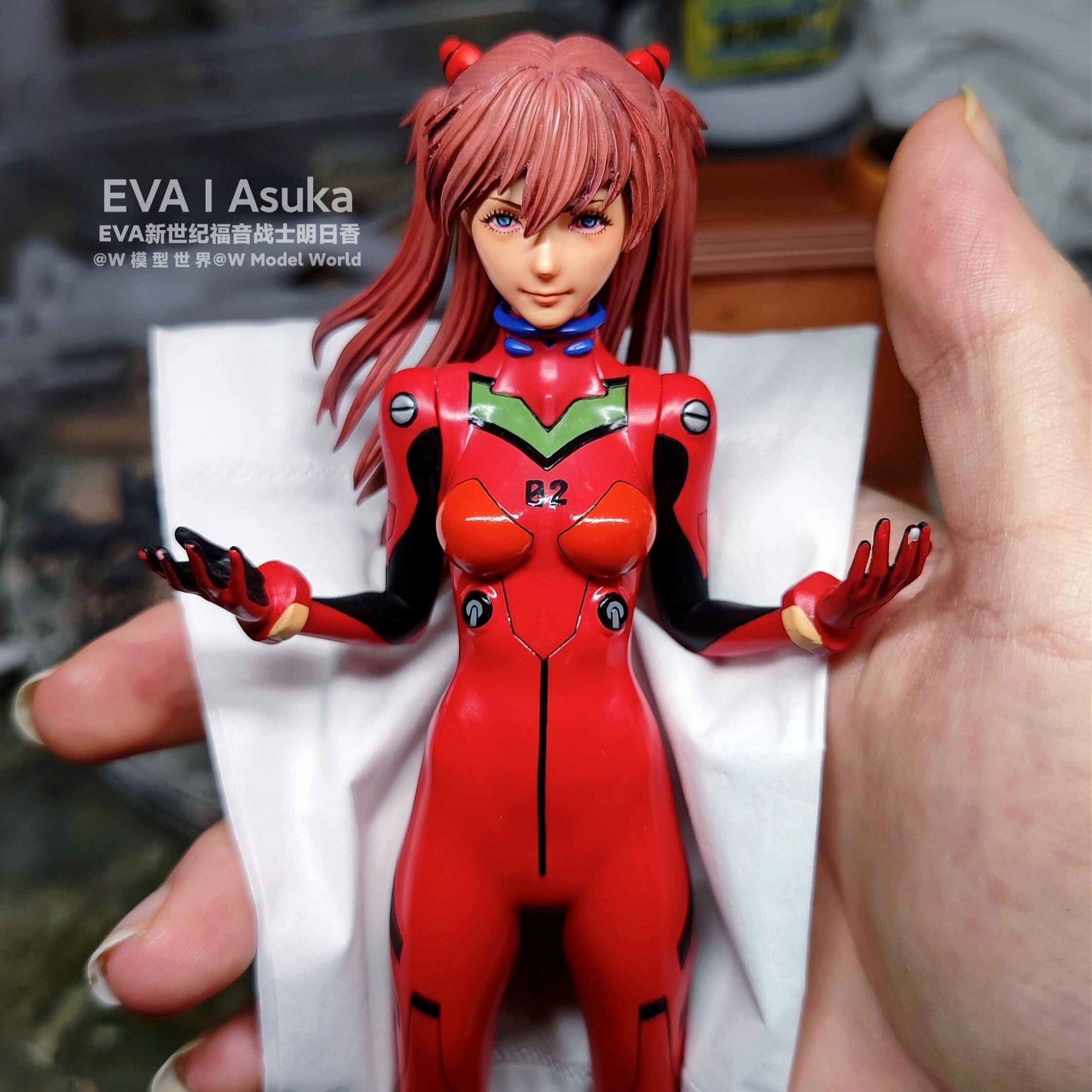 EVA新世纪福音战士明日香手办