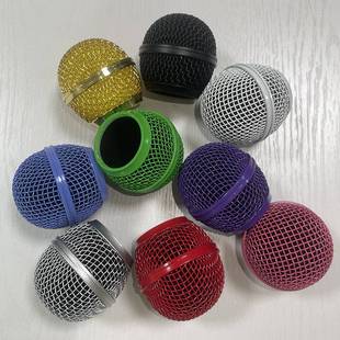 直销适用舒尔sm58话筒网罩网头话筒配件咪头麦克风话筒网头