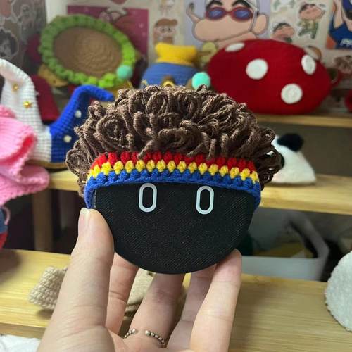 汽车毛线帽nomi创意装饰品蔚来