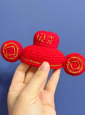 新问界M5M7M8M9音响帽子智界S7R7享界S9尚界H5车内装饰财神帽小艺