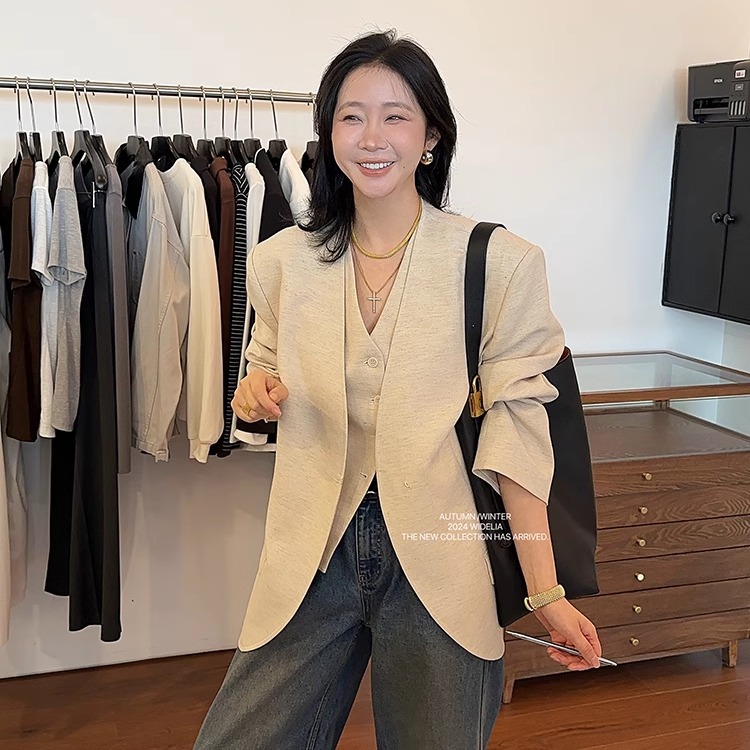 秋季长袖西装外套widelia