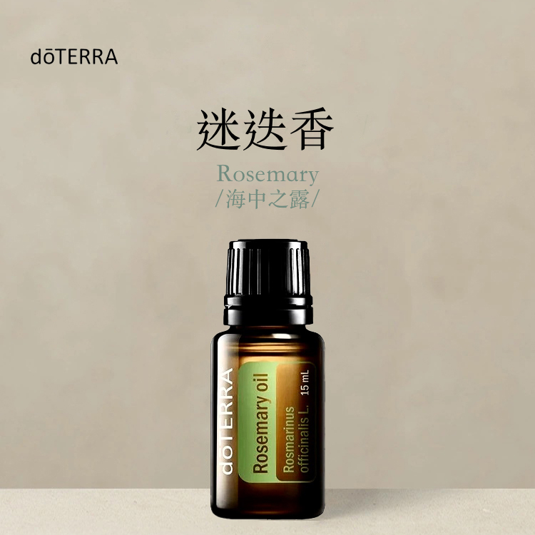 多特瑞 迷迭香单方精油15ml官网doterra正品按摩滋养皮肤涂抹保湿