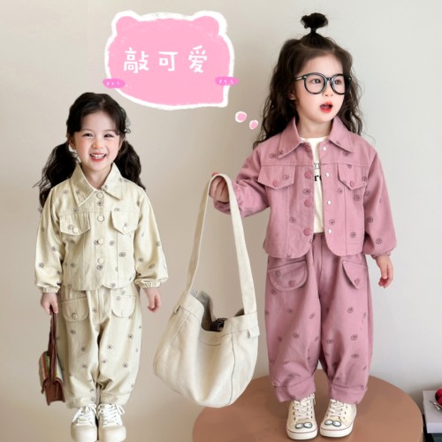 女童春季套装2025新款超洋气衣服
