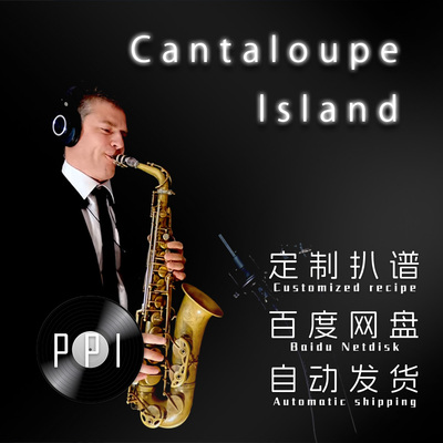 Cantaloupe lsland 萨克斯谱单簧管长笛小提琴谱扒谱服务皮皮音乐