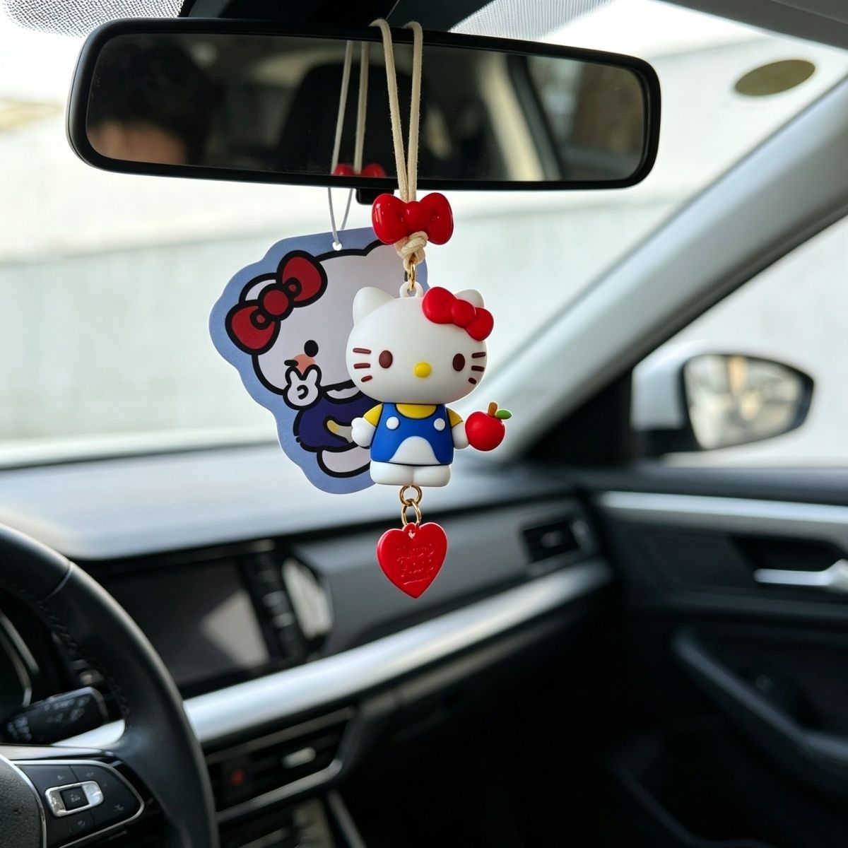 凯蒂猫Kitty后视镜挂件车