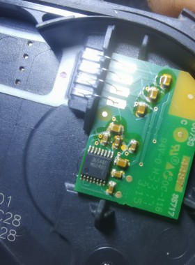 365ABD  汽车电脑板霍尔传感器芯片 贴片16脚