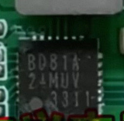 BD81A44MUV 适用别克座椅海马仪表显示屏 斯多克电源管理IC芯片