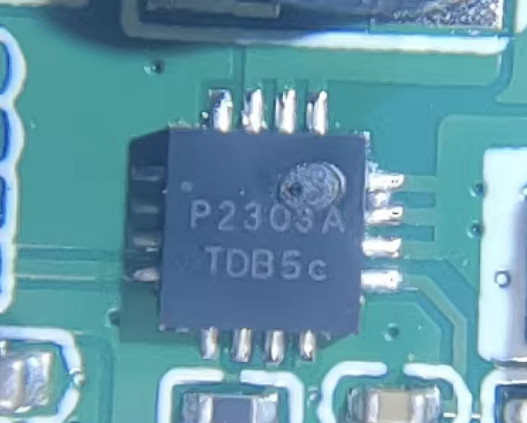 P2303A 适用众泰中控导航音响主机DCDC电源降压转换器芯片QFN全新
