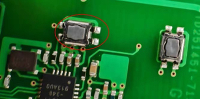 适用新款丰田奥迪熊猫宝马奔驰本田汽车遥控按键微动开关3.5*2.9