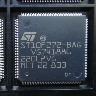 ST10F272-BAG 适用奥迪A6LQ7BOSE功放易损CPU 没声音 不开机黑屏