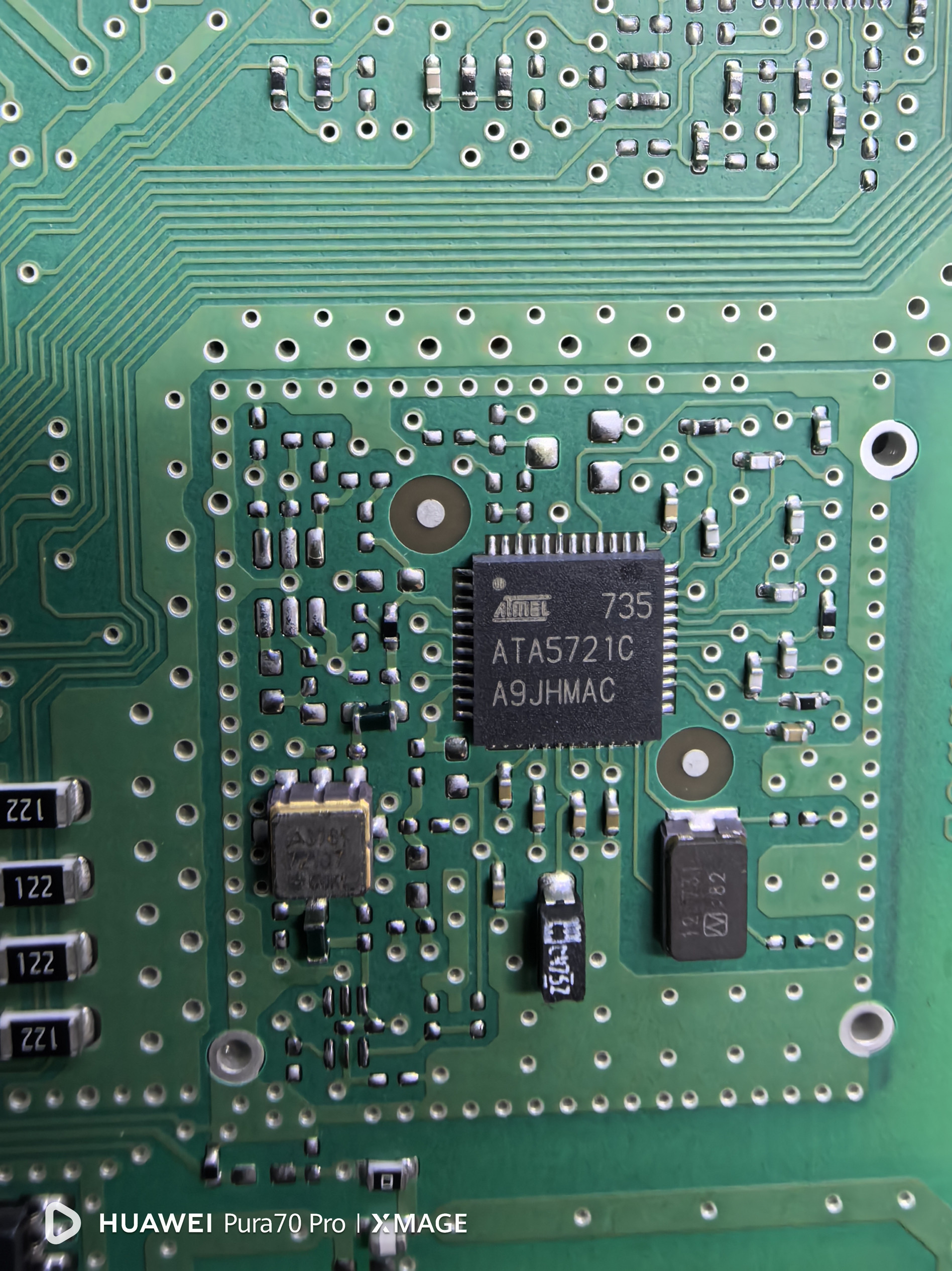 ATA5721C 适用奥迪Q3机械钥匙遥控不好用接收不到遥信号BCM芯片