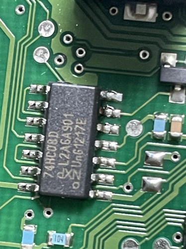 74HC08D 汽车电脑板 逻辑芯片 四二输入与门 SOP-14