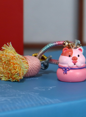 生肖摆件鼠牛虎兔龙蛇马羊猴鸡狗猪本命年吉祥物饰品车载车内摆饰