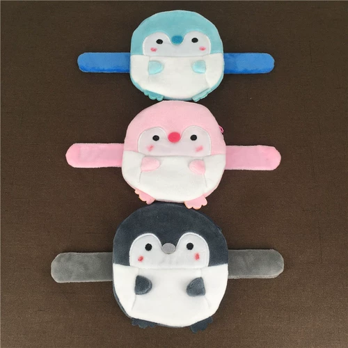 Милый плюшевый кошелек, декор для детского сада, ювелирное украшение, кукла, три цвета, пингвин, «сделай сам», 12см