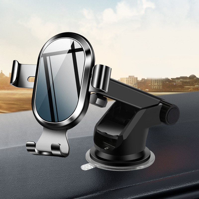 车载手机支架汽车空调出风口支架车用多功能重力吸盘手机支架