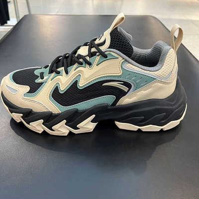 安踏陨石2网面透气老爹鞋