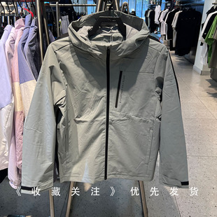 安踏梭织运动外套男秋季新款防风保暖舒适通勤夹克上衣152537605N