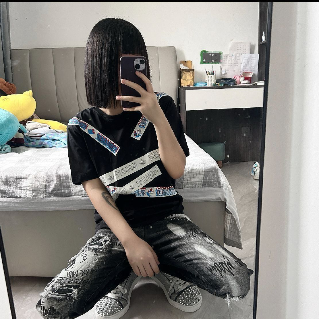 高版本+三标原袋D2潮牌轻奢纯棉短袖t恤男女情侣网红同款半袖上衣