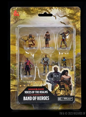 【桌游乱炖】DND模型Voices of the Realms Band of Heroes 96221