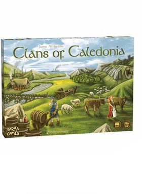 【桌游乱炖】Clans of Caledonia