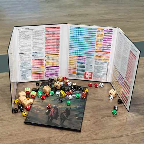 【桌游乱炖】通用纸质 主持人帷幕 TRPG跑团 克苏鲁 龙与地下城