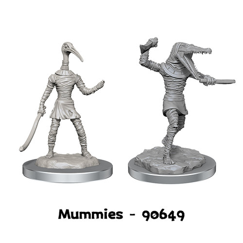 DND跑团模型白模Mummies