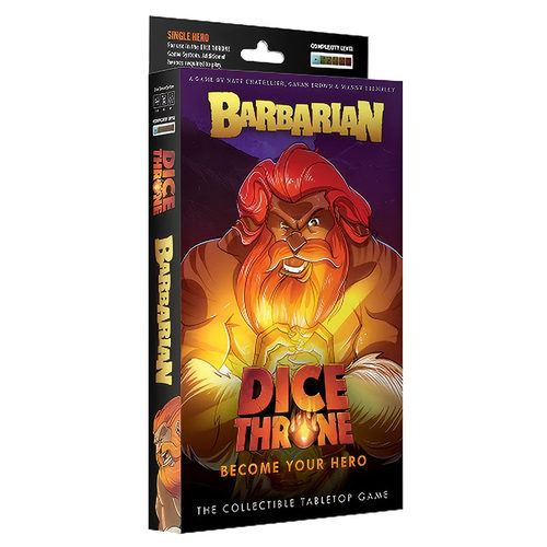 【桌游乱炖】Dice Throne: Barbarian – Hero Pack