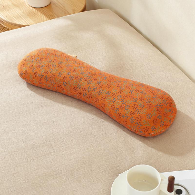 全棉双层纱全荞麦枕头劲椎牵引枕成人养生枕糖果枕脖子靠枕抱枕