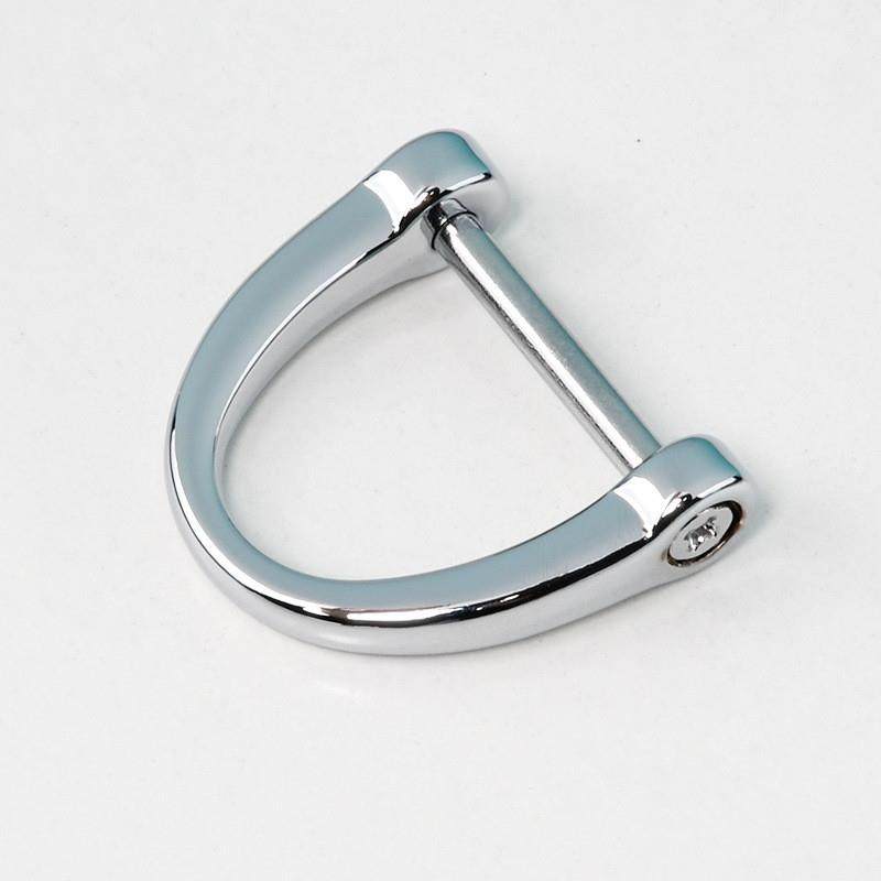 金属马蹄扣简约汽车钥匙圈可拆卸弧形型扣钥匙扣配件现货