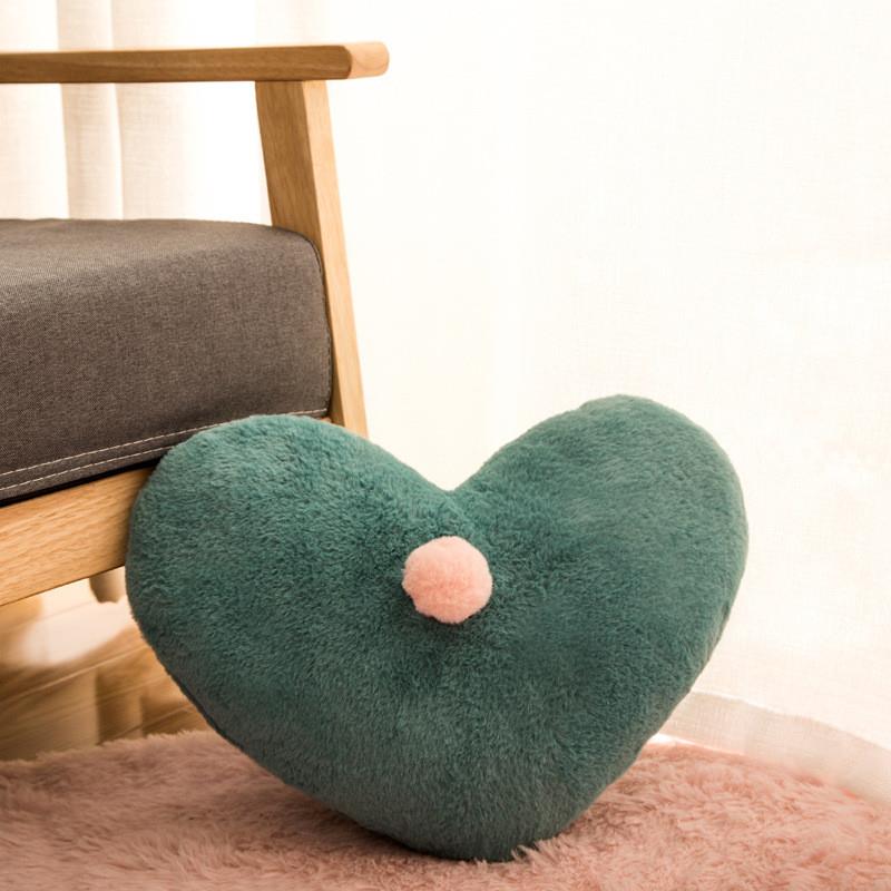 北欧星星月亮抱枕皇冠沙发靠垫飘窗装饰靠背爱心日系装饰简约