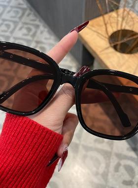 可折叠墨镜女大框2024新款级感超轻遮阳防晒防紫外线开车太阳镜