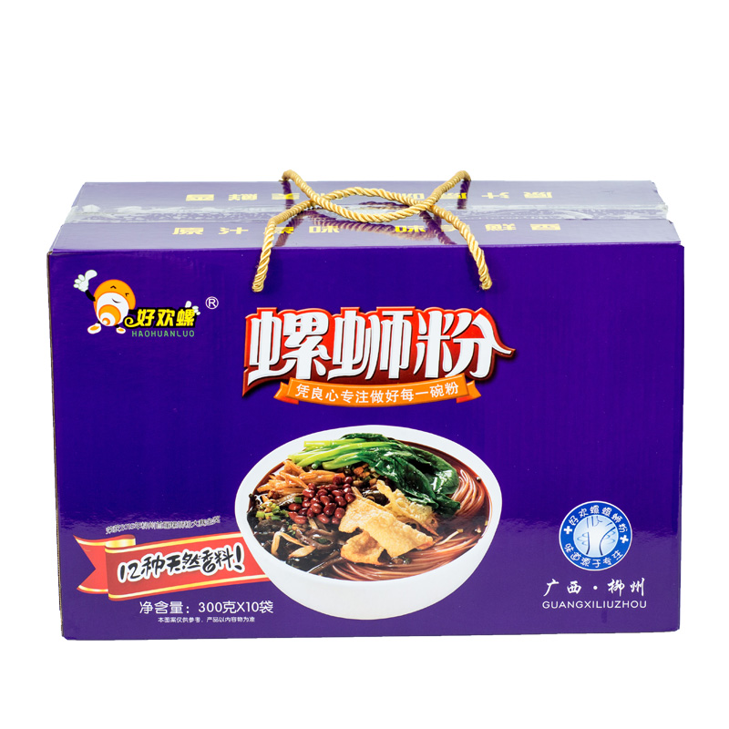 柳州热销好欢螺螺蛳粉鲜辣酸臭烫