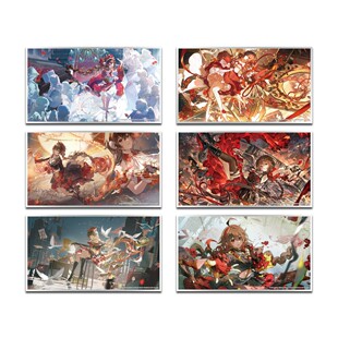 艾漫正版Vsinger周边徽章吧唧盲盒色纸纪念票-绫光Eureka系列谷子