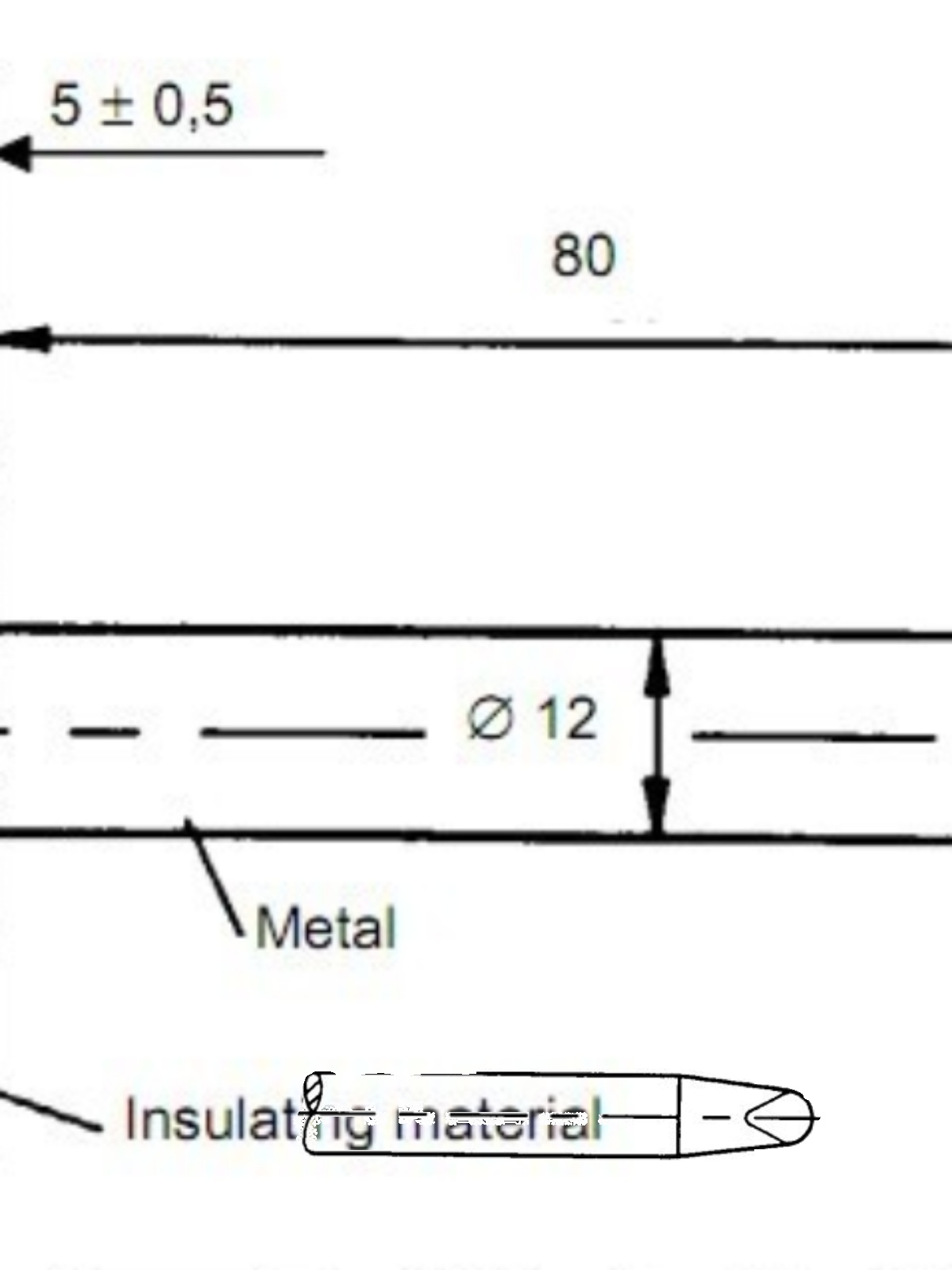 试验指50N75N推力试验直指标准直指11号试验探棒安规测试仪器刚性