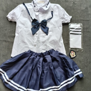 120码 英伦学院风儿童校服演出服 夏季 小学生套装