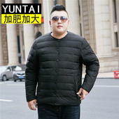 特体胖子肥佬中老年短款 男士 羽绒服内胆穿防寒保暖绒外套 冬季 经典