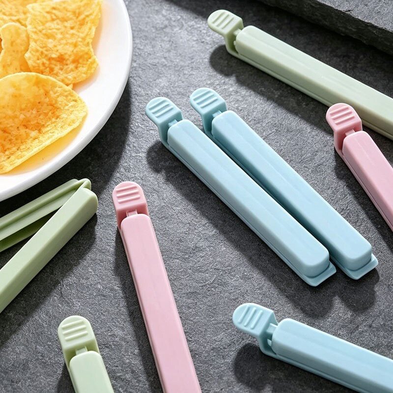 家用厨房食品封口夹防潮密封塑料袋保鲜零食夹子包装袋茶叶密封器