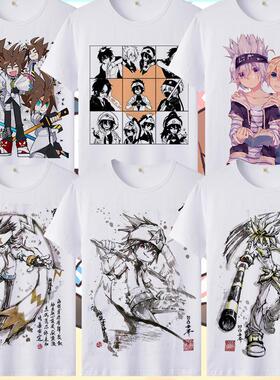 凹凸世界T恤周边雷狮动漫格瑞衣服金cos嘉德罗斯二次元安迷修短袖