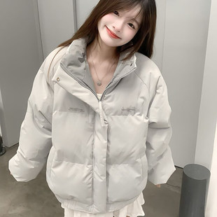 韩系独特超好看棉衣外套女小个子冬装厚实保暖棉袄服绝美2026新款